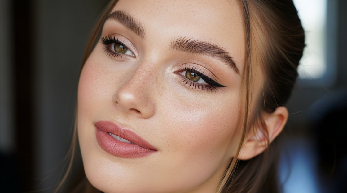 Barely-There Freckle Makeup