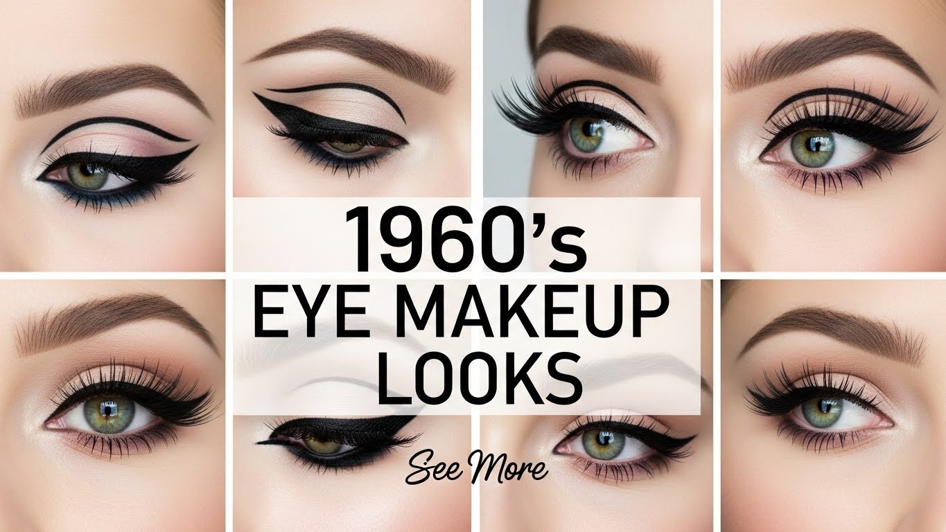 1960's makeup 32 coralideas