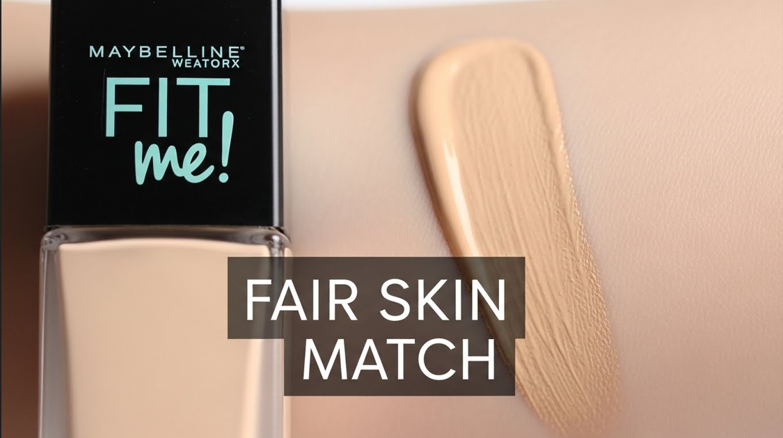  Maybelline Fit Me Matte + Poreless Foundation