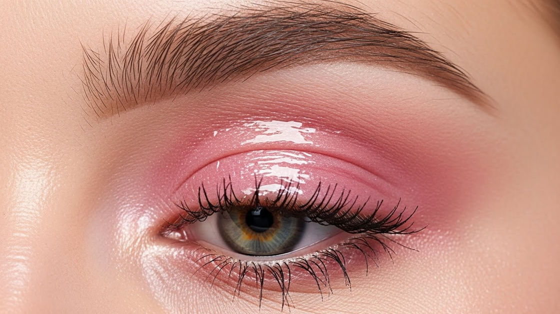 Rose Glossy Eyeshadow