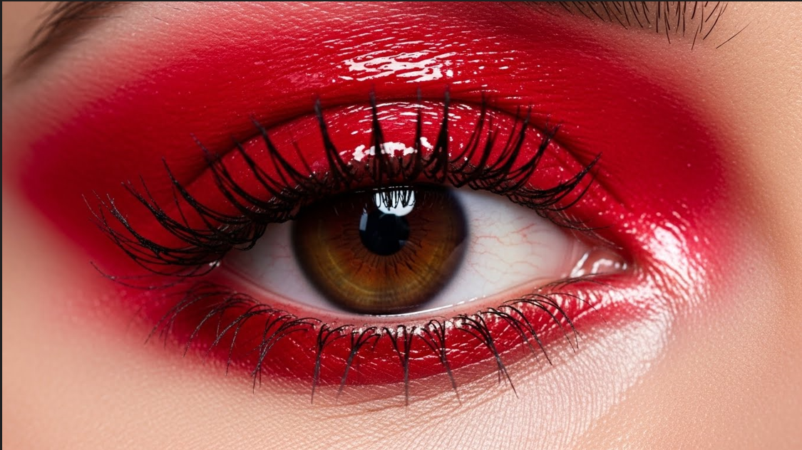 Cherry Glossy Eyeshadow