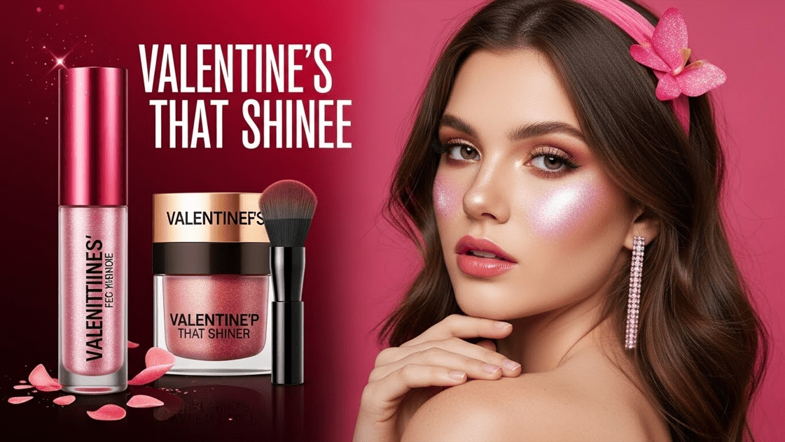 Valentine’s Makeup Ideas That Shine