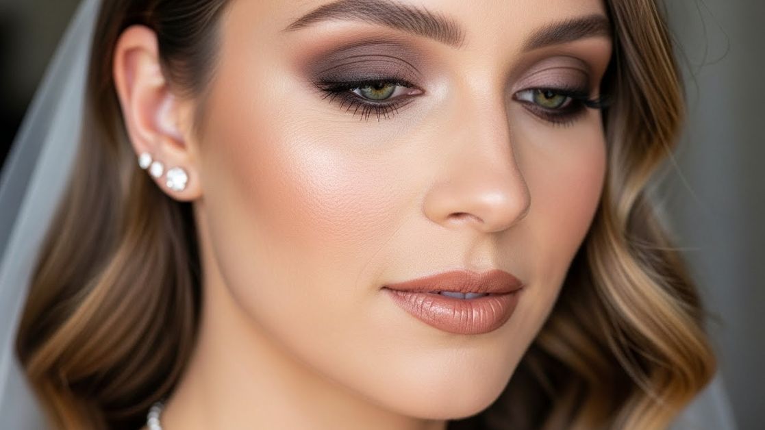 Minimal Nude Bridal Look