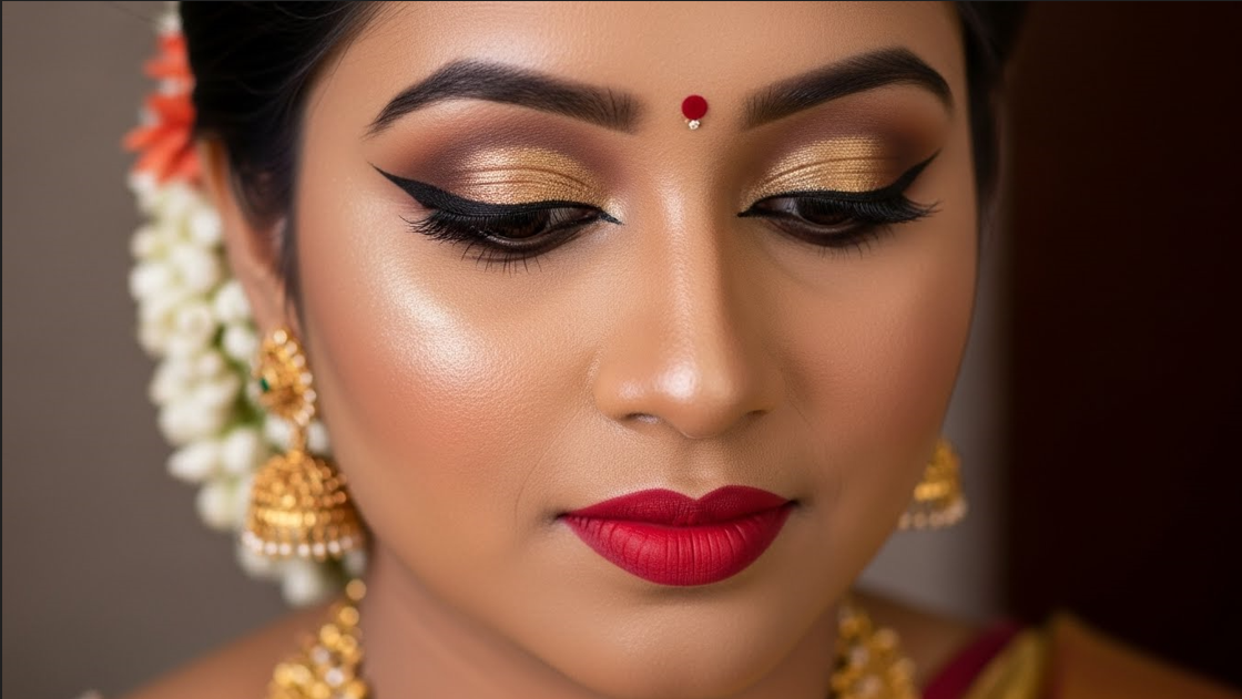 Traditional South Indian Bridal Glam