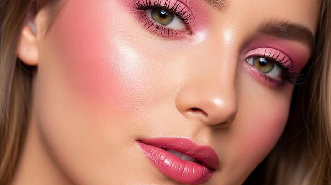 lg5 . Pink Blush Draping Look