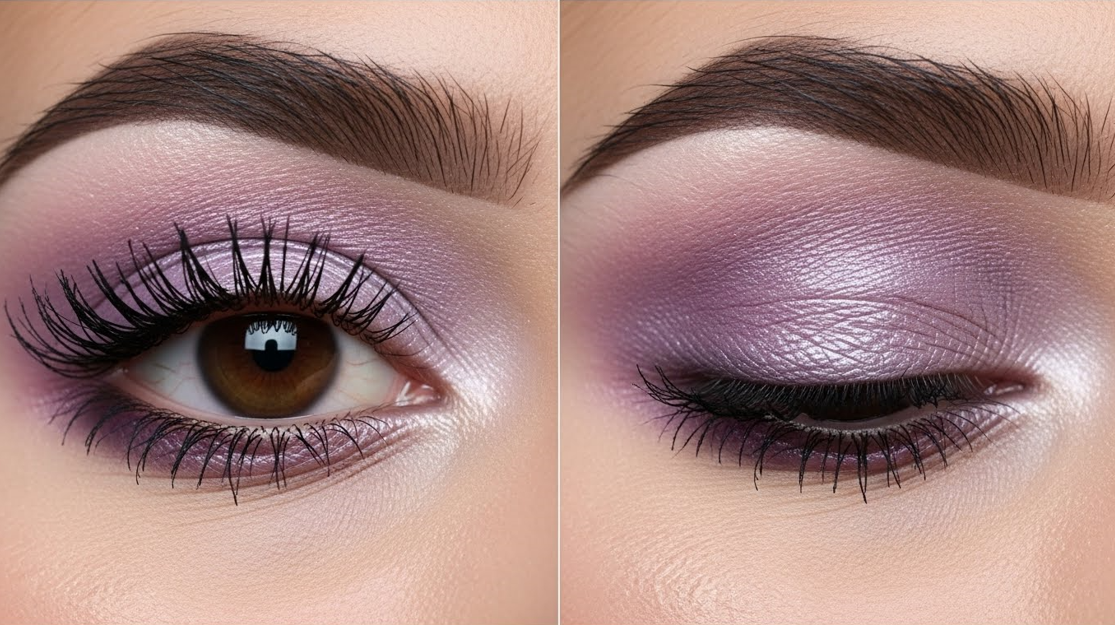  Pastel Purple Wet-Lid Glam