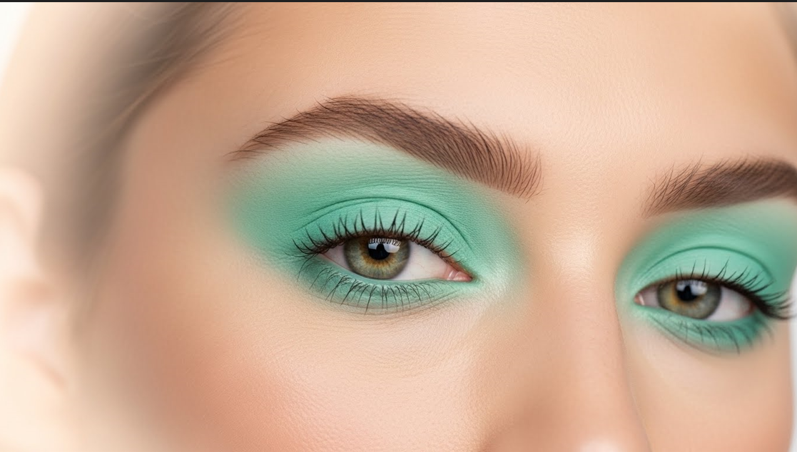 Mint Green Matte Eyes