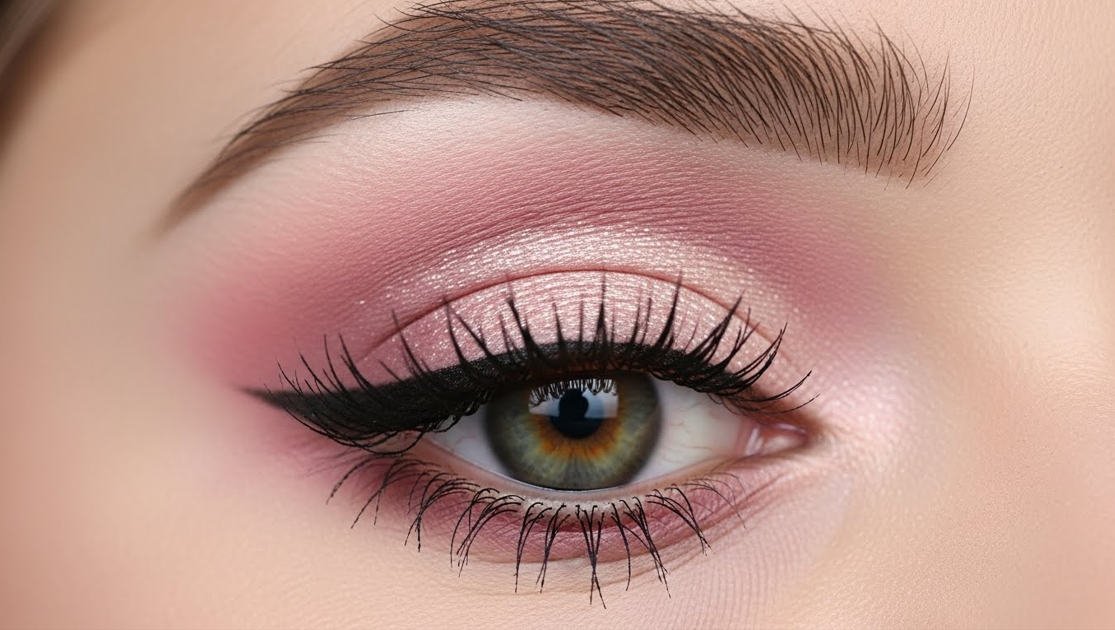 Pastel Pink Halo Eye