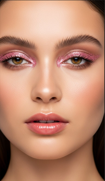  Pink Glossy Wet-Lid Glam
