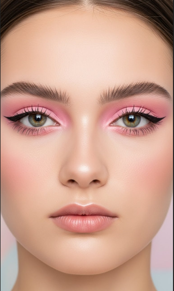 Pink Under-Eye Smudge