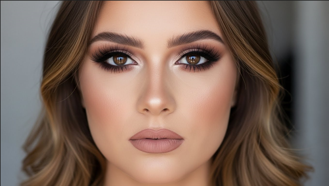 Hollywood Soft Glam Neutral Look