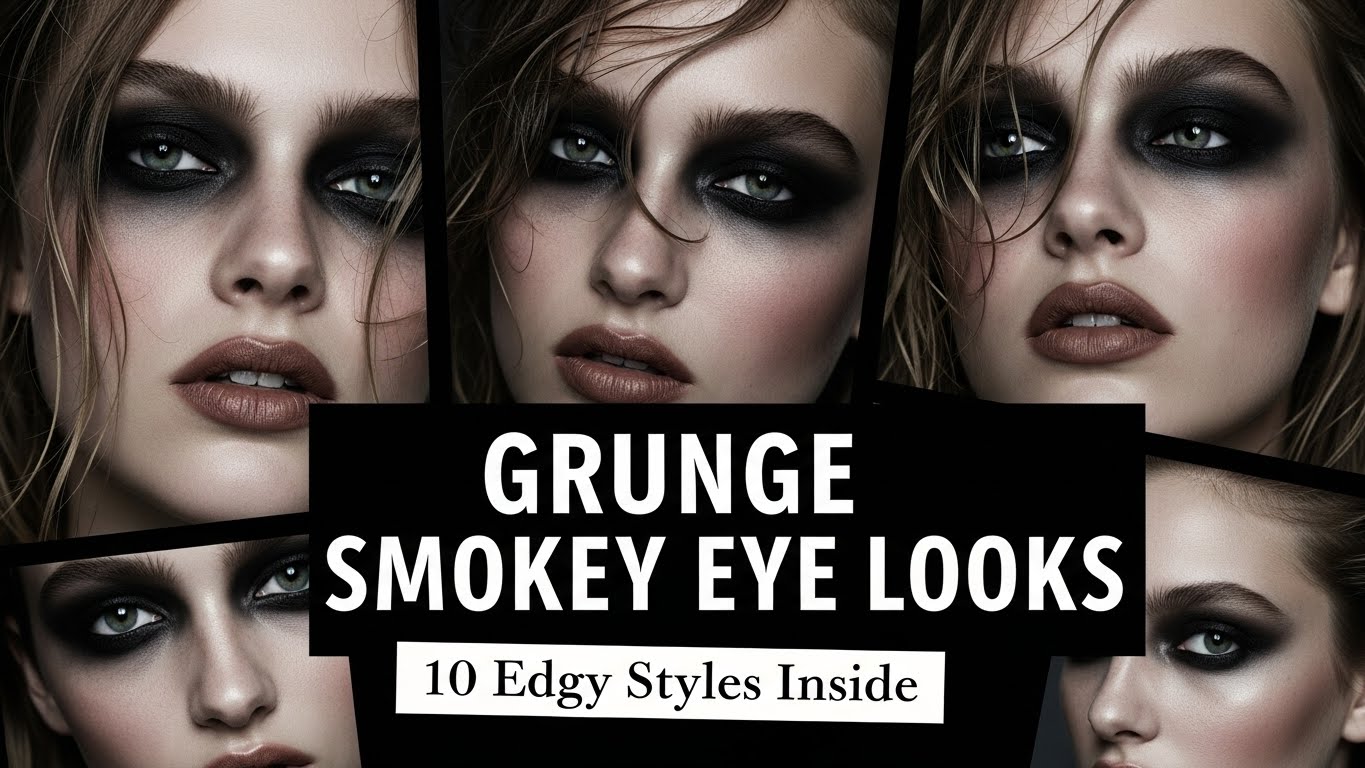 10 Smokey Eye Makeup Grunge Looks You’ll Love