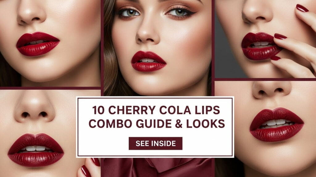 Did you know cherry cola lips are the perfect mix of deep, rich, and glossy? This guide breaks down 10 stunning lip combos using brown liners and cherry shades that flatter every skin tone. 👉 Click to see all 10 combos Hashtags: #cherrycolalips #lipcombo #makeuplips #beautytrends #makeupinspo